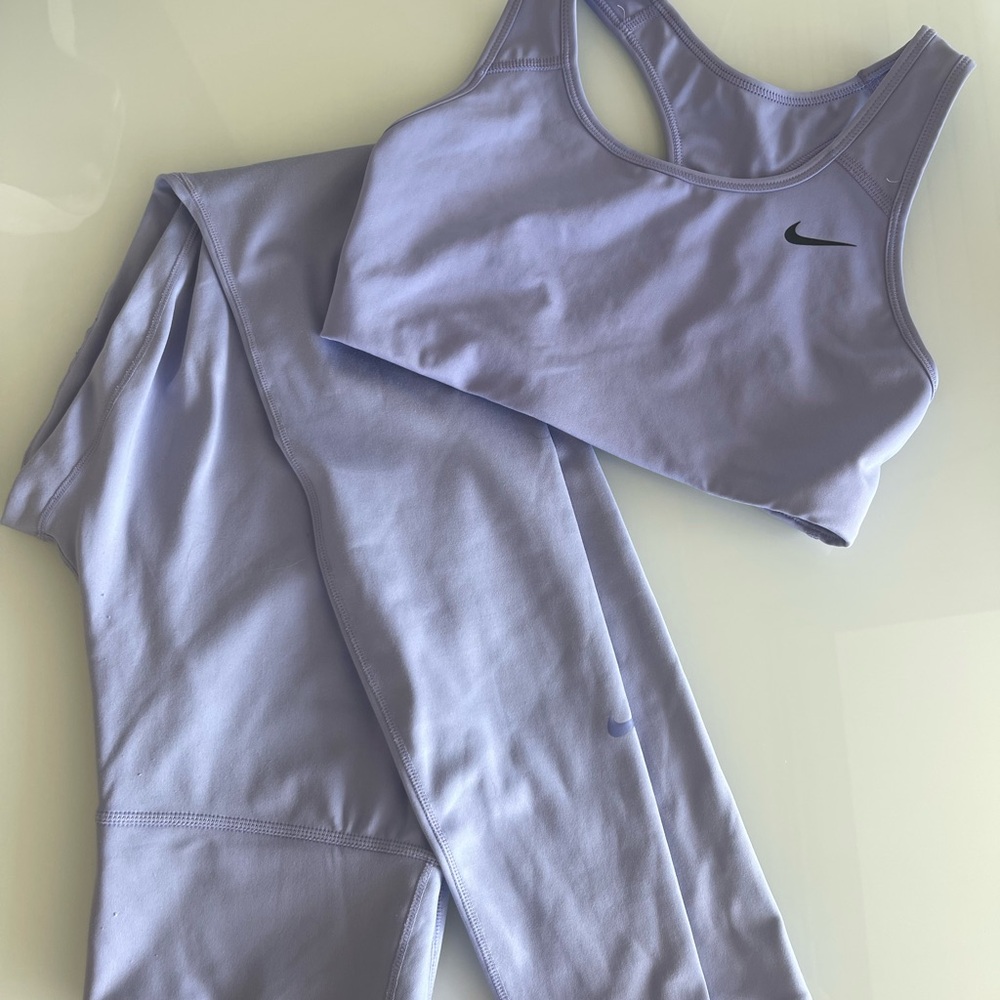 Nike Light Purple Dri-FIT Activewear Set